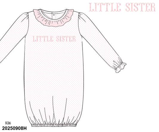 PRE SALE SHIPS JANUARY: Little Sister Bitty Dot Layette