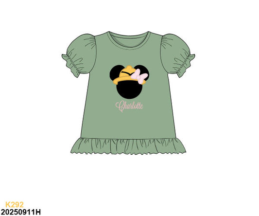 PO SHIPS DECEMBER: Safari Mouse Shirt(no name option)