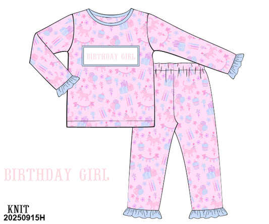 PO SHIPS DECEMBER: Birthday Girl Pajamas