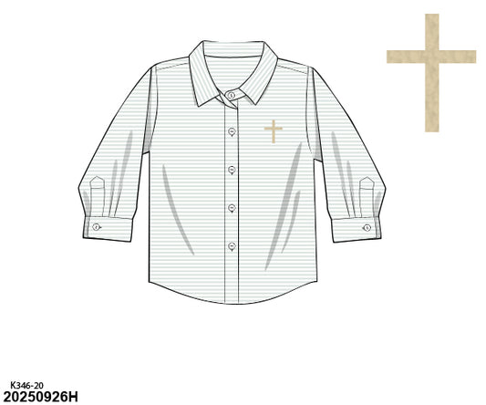 SPRING PO SHIPS MARCH(1-31): Fearfully and Wonderfully Made Button Down