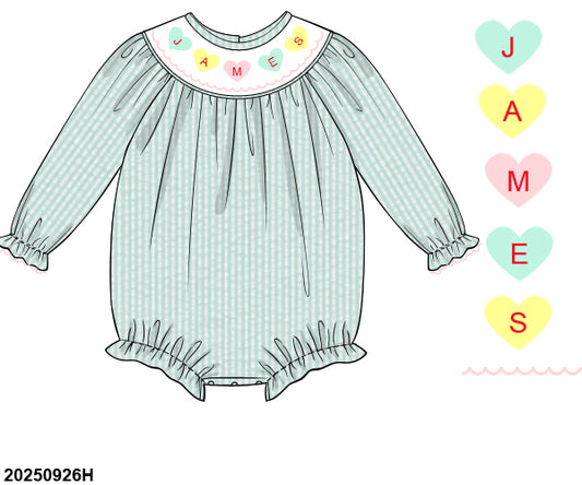 PRE SALE SHIPS JANUARY: Conversation Hearts Bubble