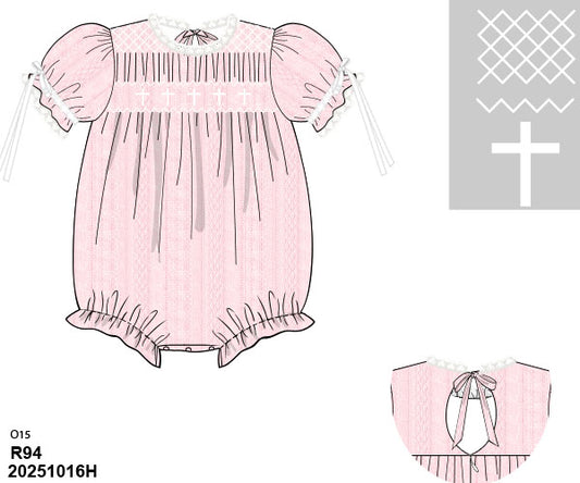 SPRING PO SHIPS MARCH(1-31): Linen Cross Bubble