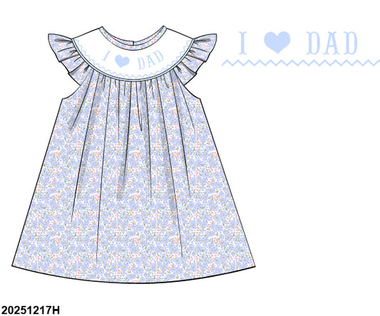 PRE SALE SHIPS APRIL(1-30): I Love Dad Dress