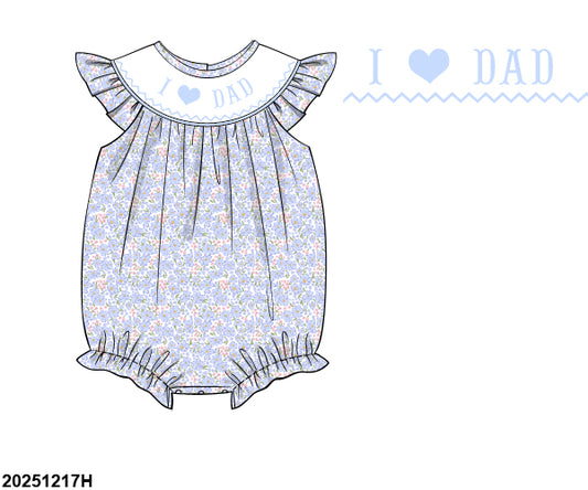 PRE SALE SHIPS APRIL(1-30): I Love Dad Bubble