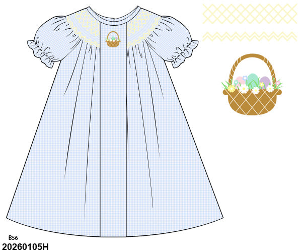 PRE SALE SHIPS MARCH: Easter Egg Hunt Dress