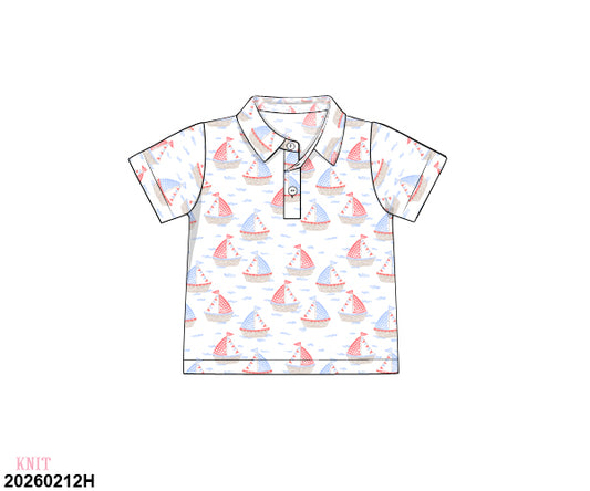 PRE SALE SHIPS JUNE: Sailboat Polo