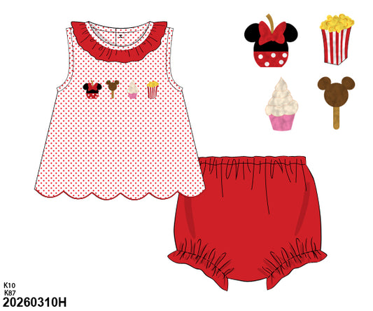 PRE SALE SHIPS JULY: Magical Snacks Bloomer Set