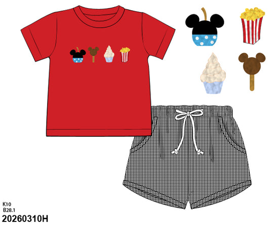 PRE SALE SHIPS JULY: Magical Snacks Shorts Set