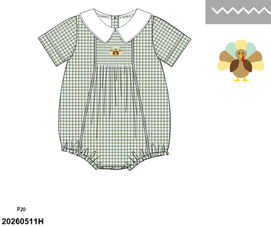 PRE SALE SHIPS SEPTEMBER: Boys Turkey Bubble
