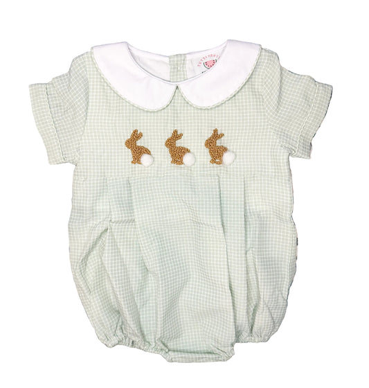 Hop little bunnies boy bubble