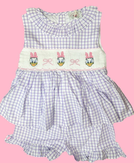 Bows of Daisy Shorts Set
