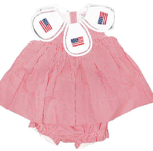 Frannie's Flag Bloomer Set