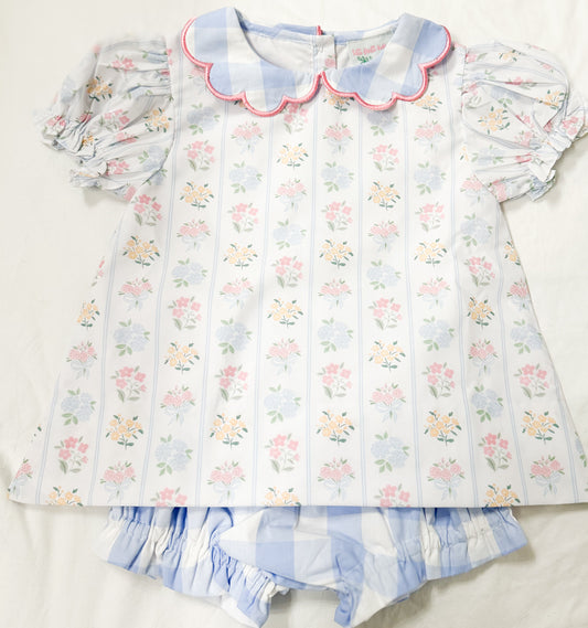 Summer COLLECTION: Floral Garden Bloomer Set