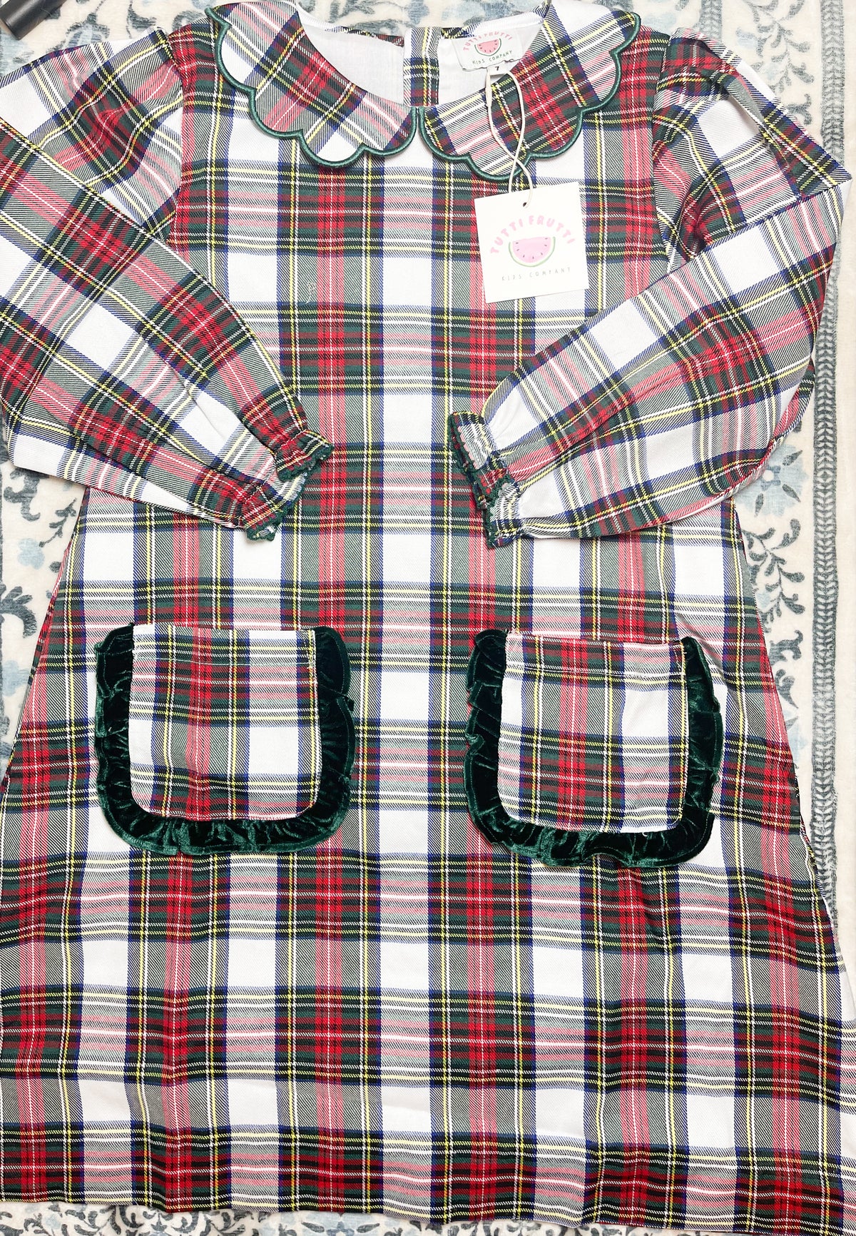 PRE SALE SHIPS NOVEMBER: Christmas Plaid Dress