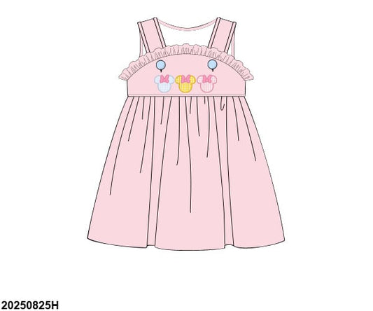 PO SHIPS DECEMBER: Gingham Mouse Ears Dress