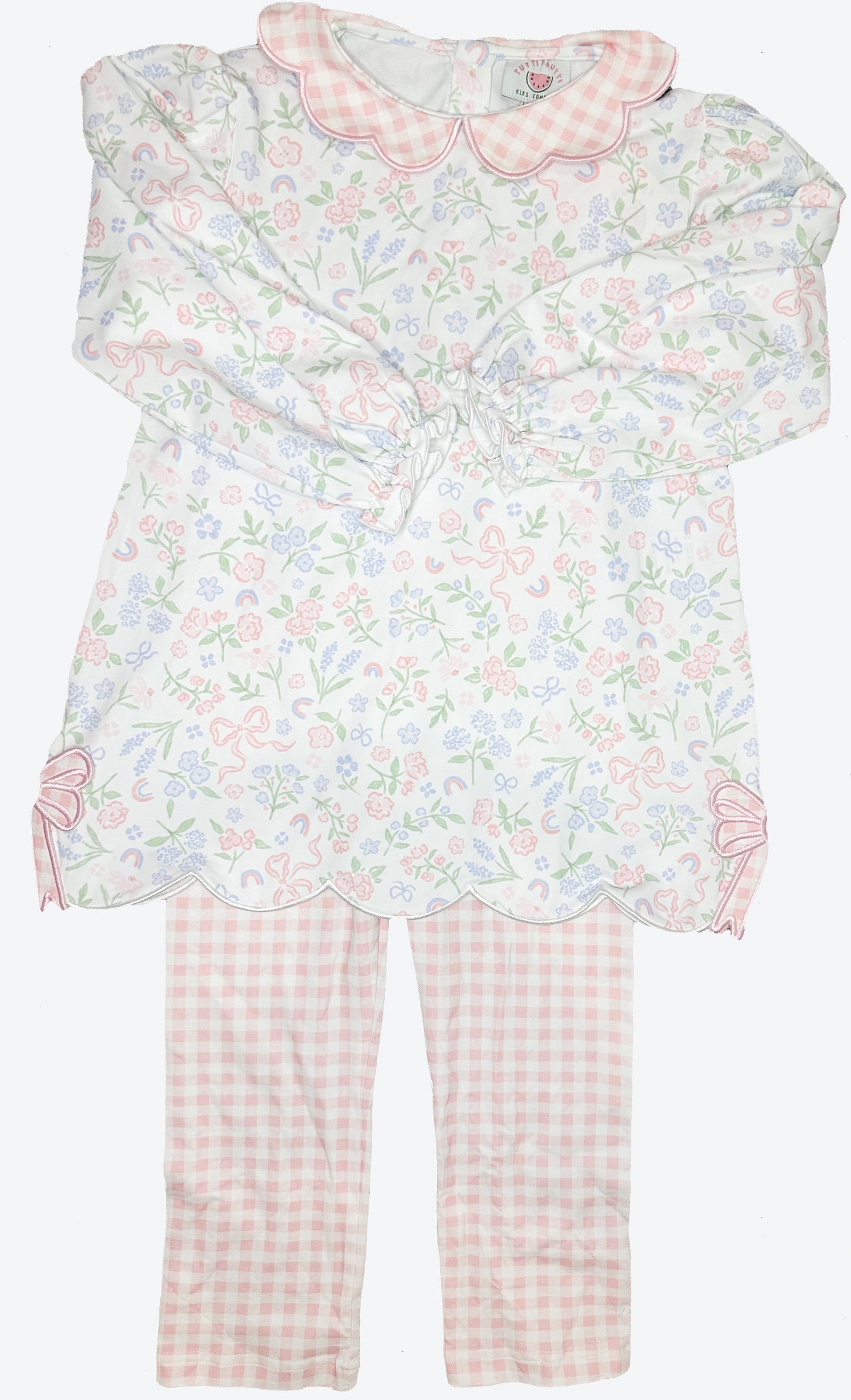 WINTER PO 1 SHIPS DECEMBER: Blooming Bows Legging Set