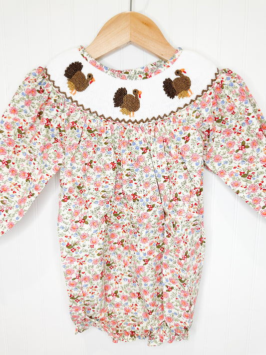 Abbie Floral Turkey Bubble