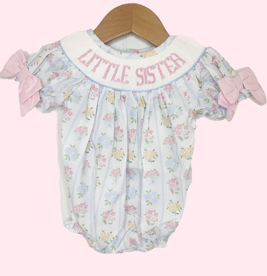 COMING HOME COLLECTION: Floral Little Sister Bubble