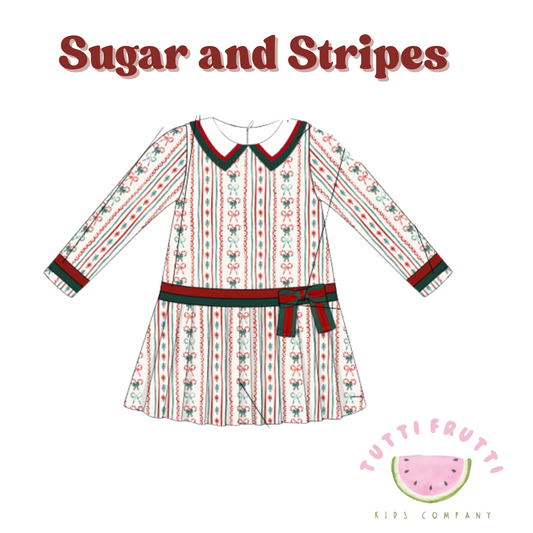PRE SALE: Sugar and Stripes Dress