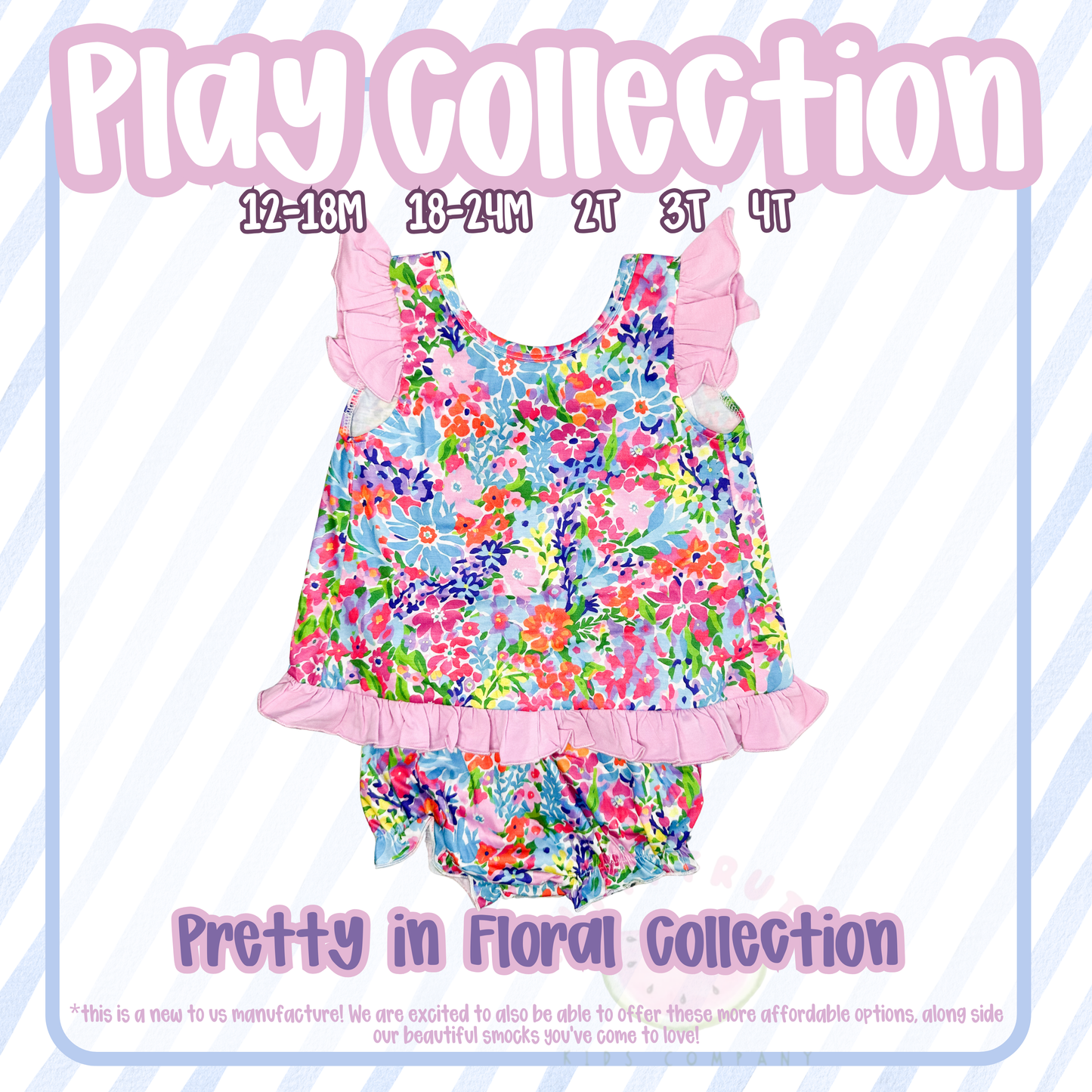 PLAY COLLECTION: Pretty in Floral Bloomer Set