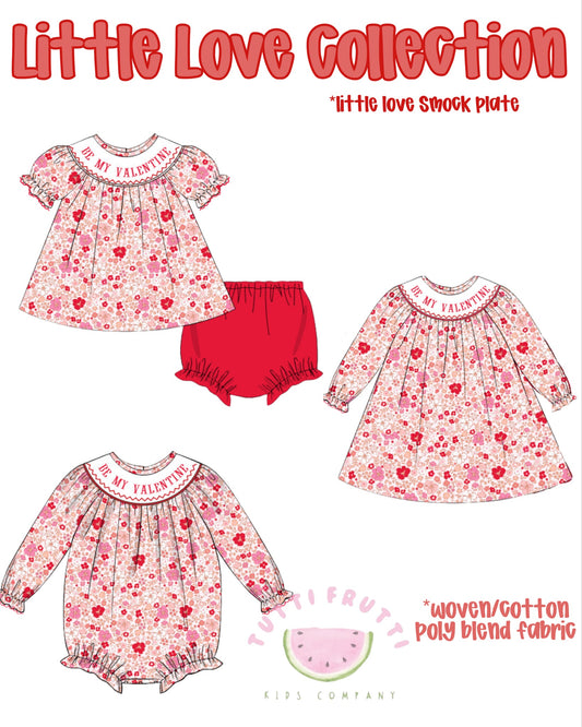 VALENTINE PO SHIPS JANUARY: Little Love DRESS