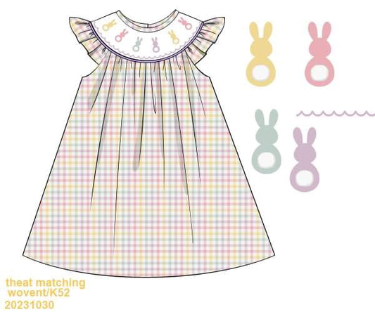 Easter Collection: Easter Plaid Peep Dress