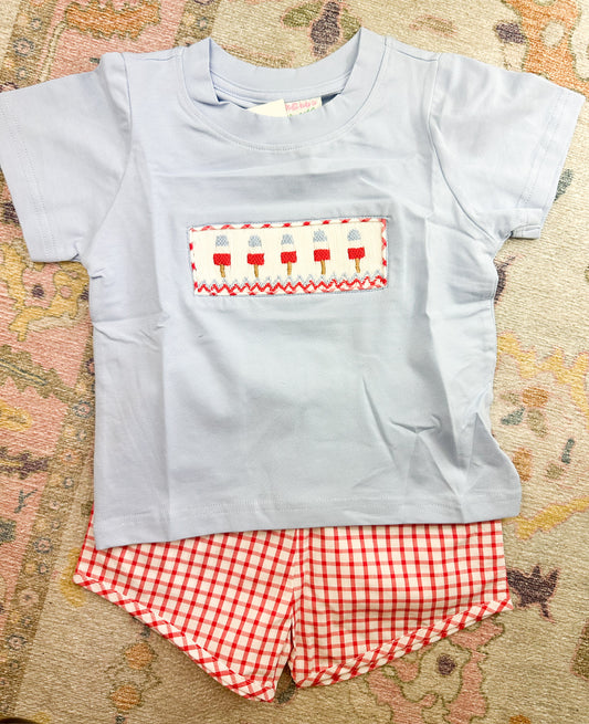 Bomb Pop Shorts Set