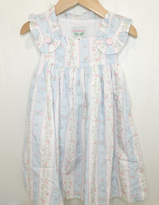 Seascape Floral Dress