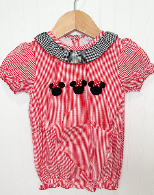 Magical Moments Collection: Gingham Mouse Bubble Girl