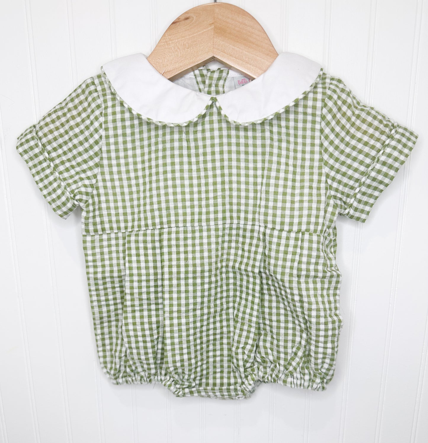 Gingham Seersucker Bubble