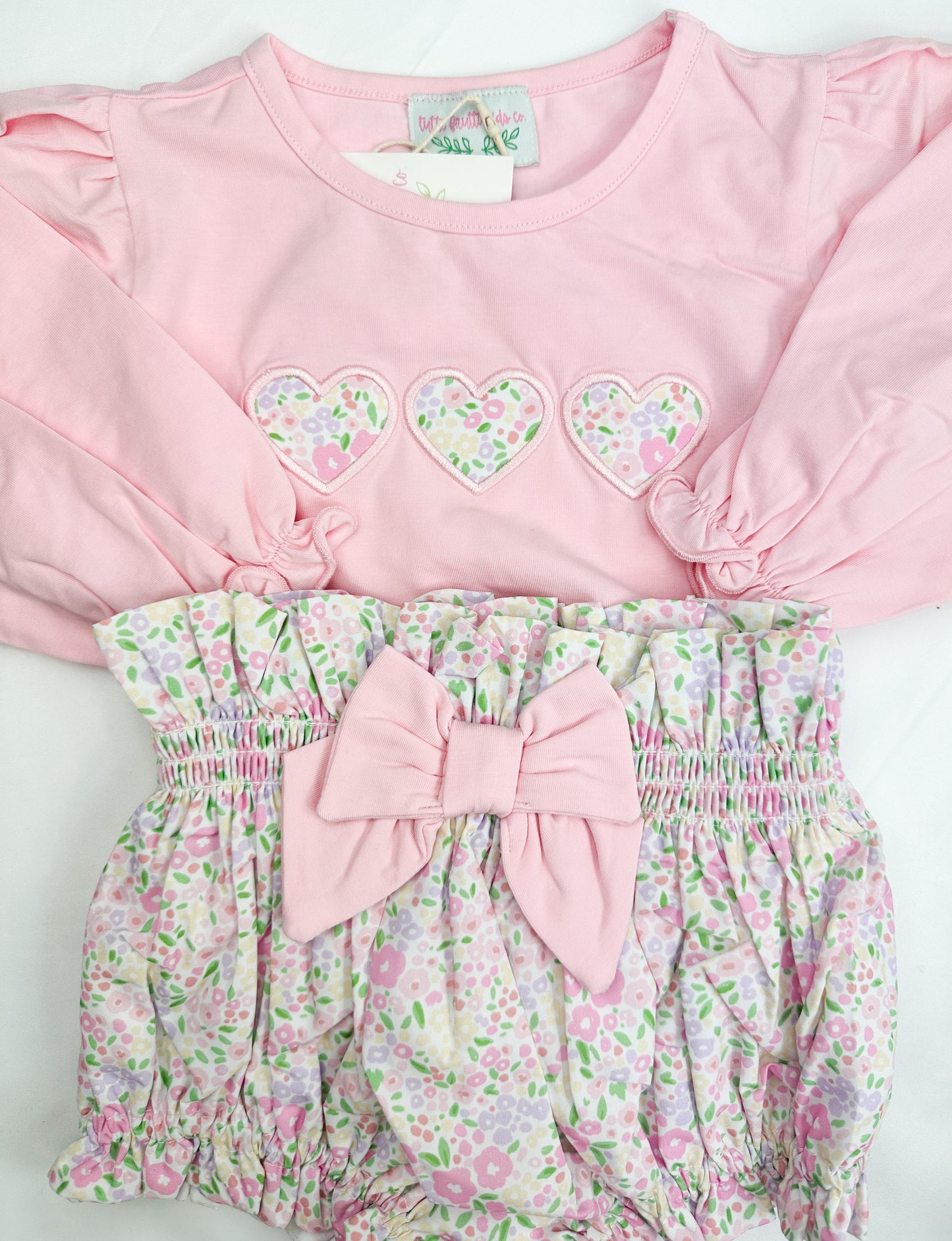 Winter Collection: Spring Hearts Shortie Set