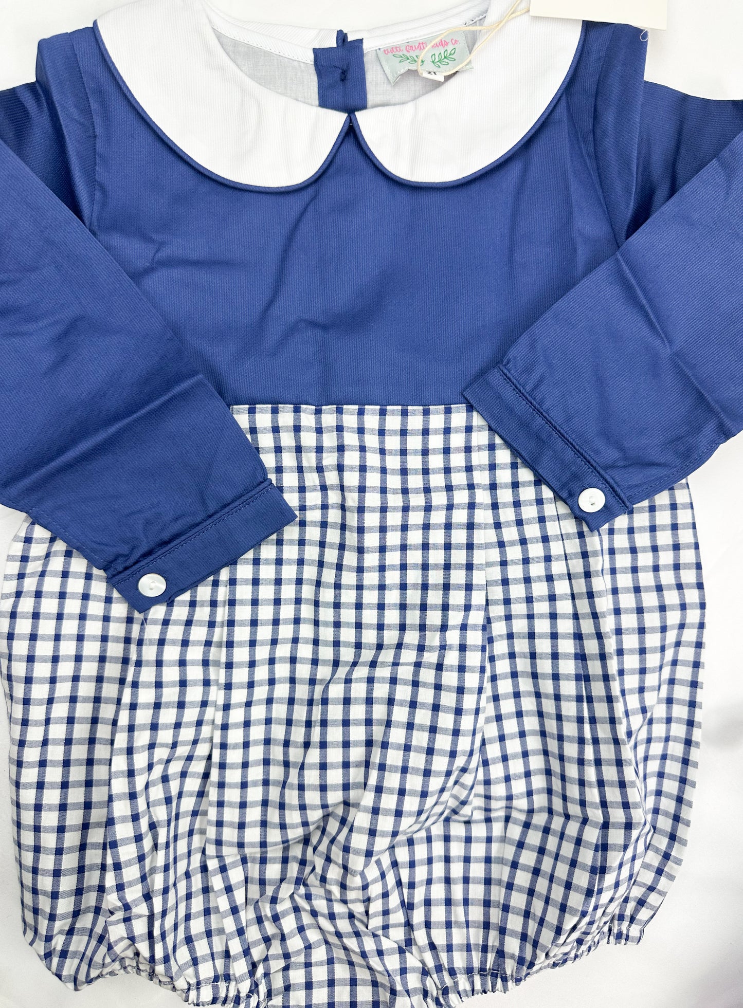 Winter Collection: Windowpane Boy Bubble