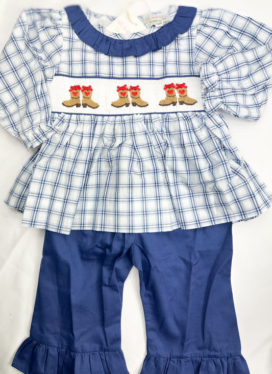 Winter Collection: Boots in love pants set