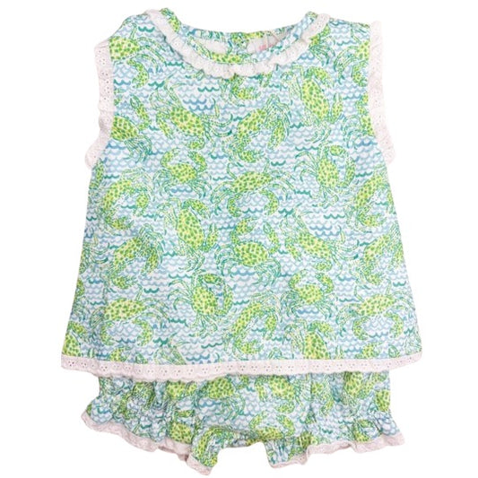 Crab Island Bloomer Set