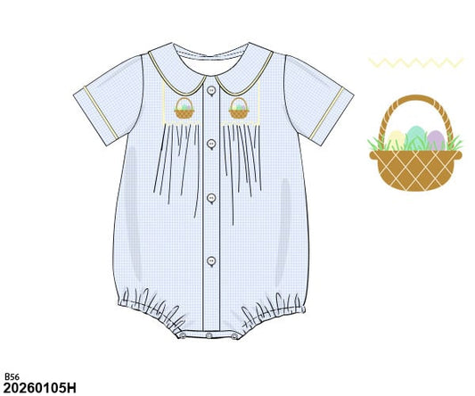 PRE SALE SHIPS MARCH: Easter Egg Hunt Boy Bubble