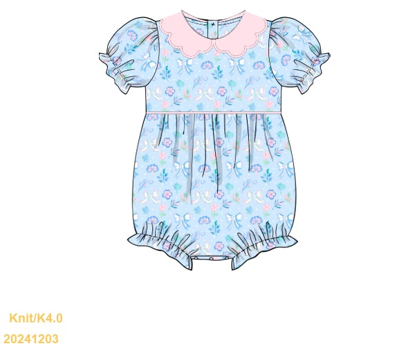 Spring Collection: Flora Knit Bubble