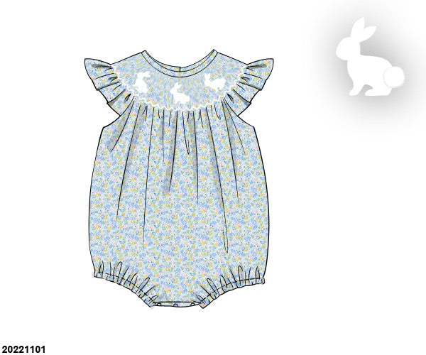 Spring Collection: Floral Bunny Bubble