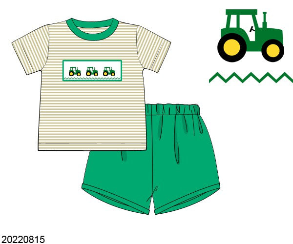 Fall COLLECTION: Tractor shorts set